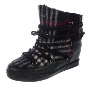 Isabel Marant Knowles Plaid Boots